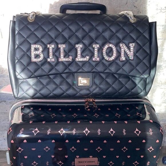 Billion Bling Luggage 🧳 Weekender 💎 - Picture 2 of 13